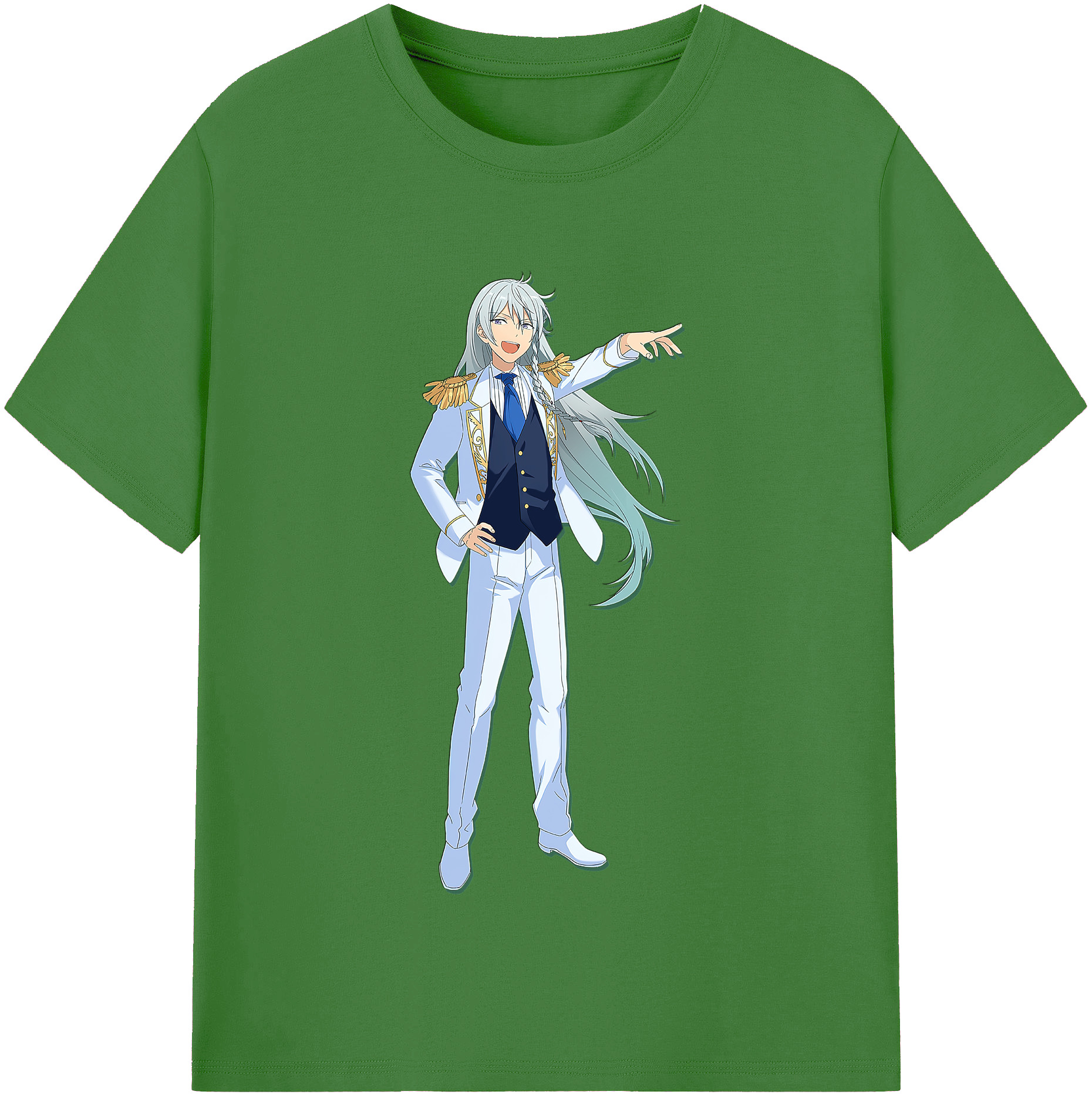 （画像用） あんさんぶるスターズ! Ensemble Stars レディースカジュアルプリントTシャツ（綿100％）